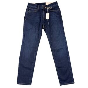 Marine Layer Mens Straight Fit Jean Dark Wash Stretch Denim 32x30 NWT